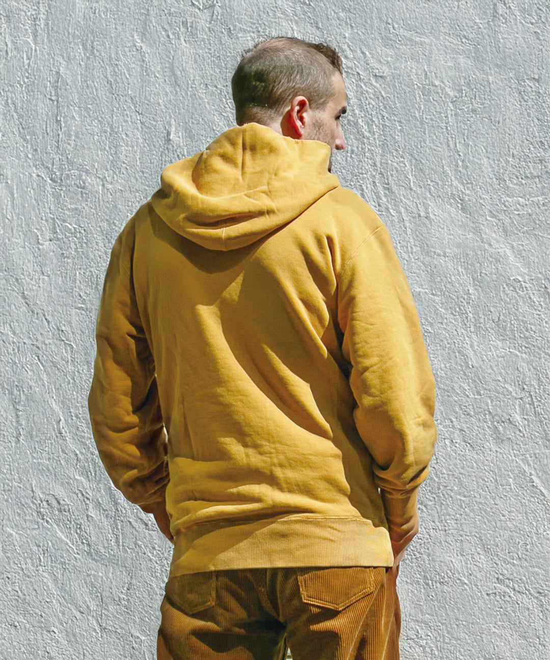 VINTAGE SWEAT HOODIE（tiger）／YELLOW
