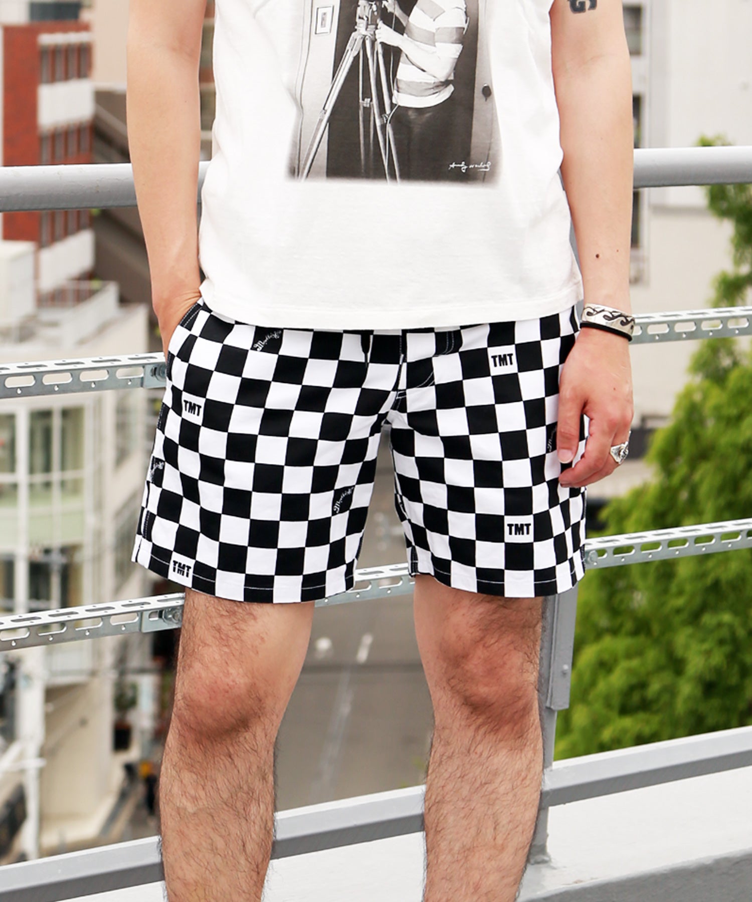 Checkered shorts outlet for men