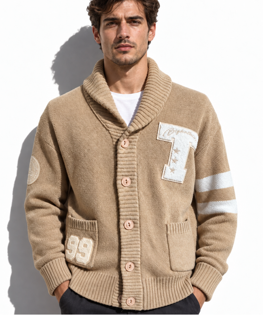 【11月下旬発送予定】KNIT CARDIGAN（COLLEGE）