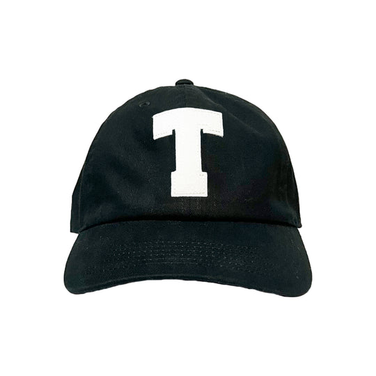 BASEBALL COTTON TWILL CAP / BLACK