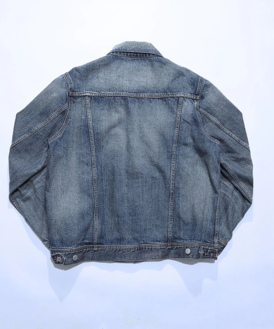 12oz SOFT DENIM TRUCKER JACKET／INDIGO LIGHT