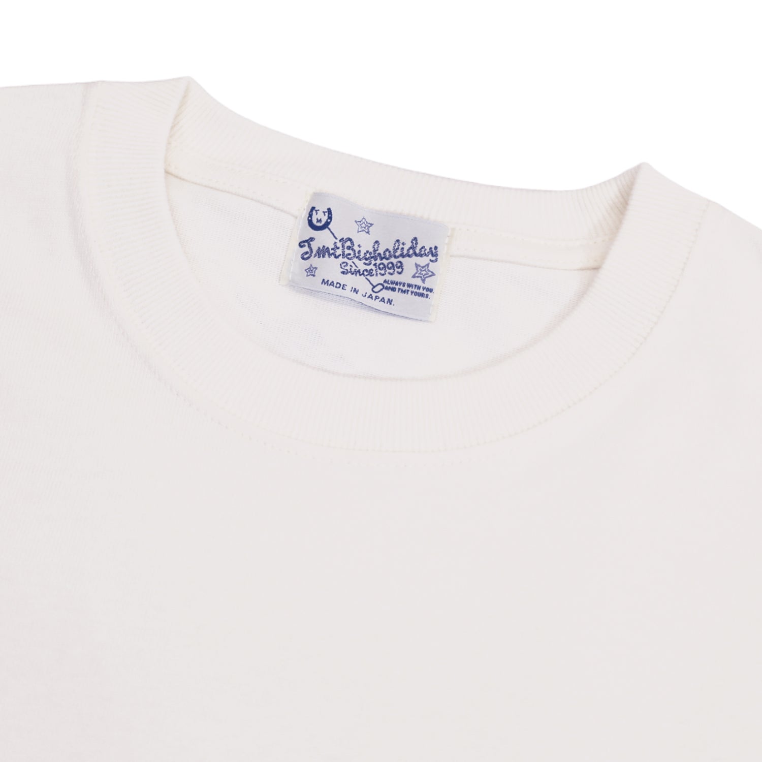 HEAVY ORGANIC COTTON JERSEYS/SL TEE(SANTO DOMINGO)／WHITE – TMT