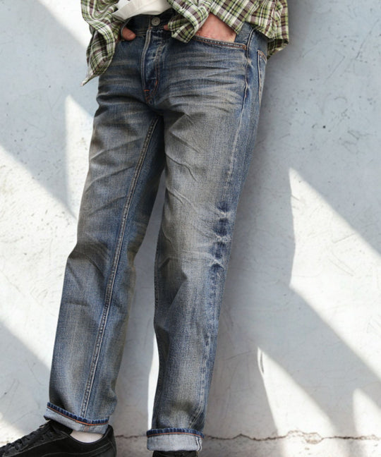 12oz SOFT DENIM 5P STRAIGHT