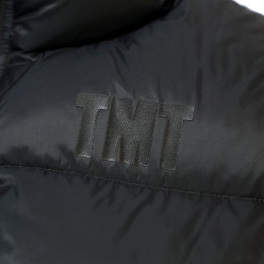 NYLON DOWN VEST／ BLACK