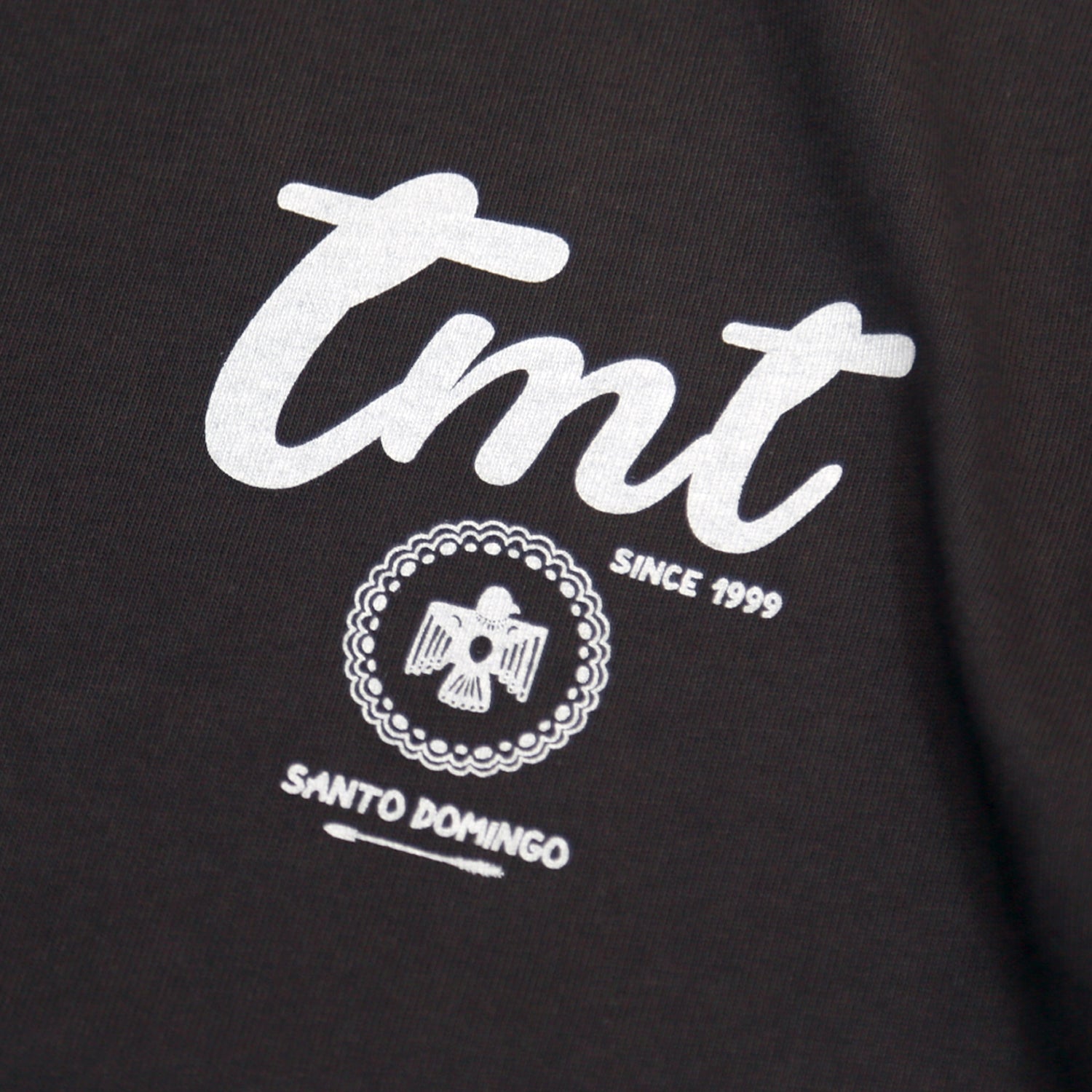 HEAVY ORGANIC COTTON JERSEYS/SL TEE(SANTO DOMINGO)／BLACK – TMT