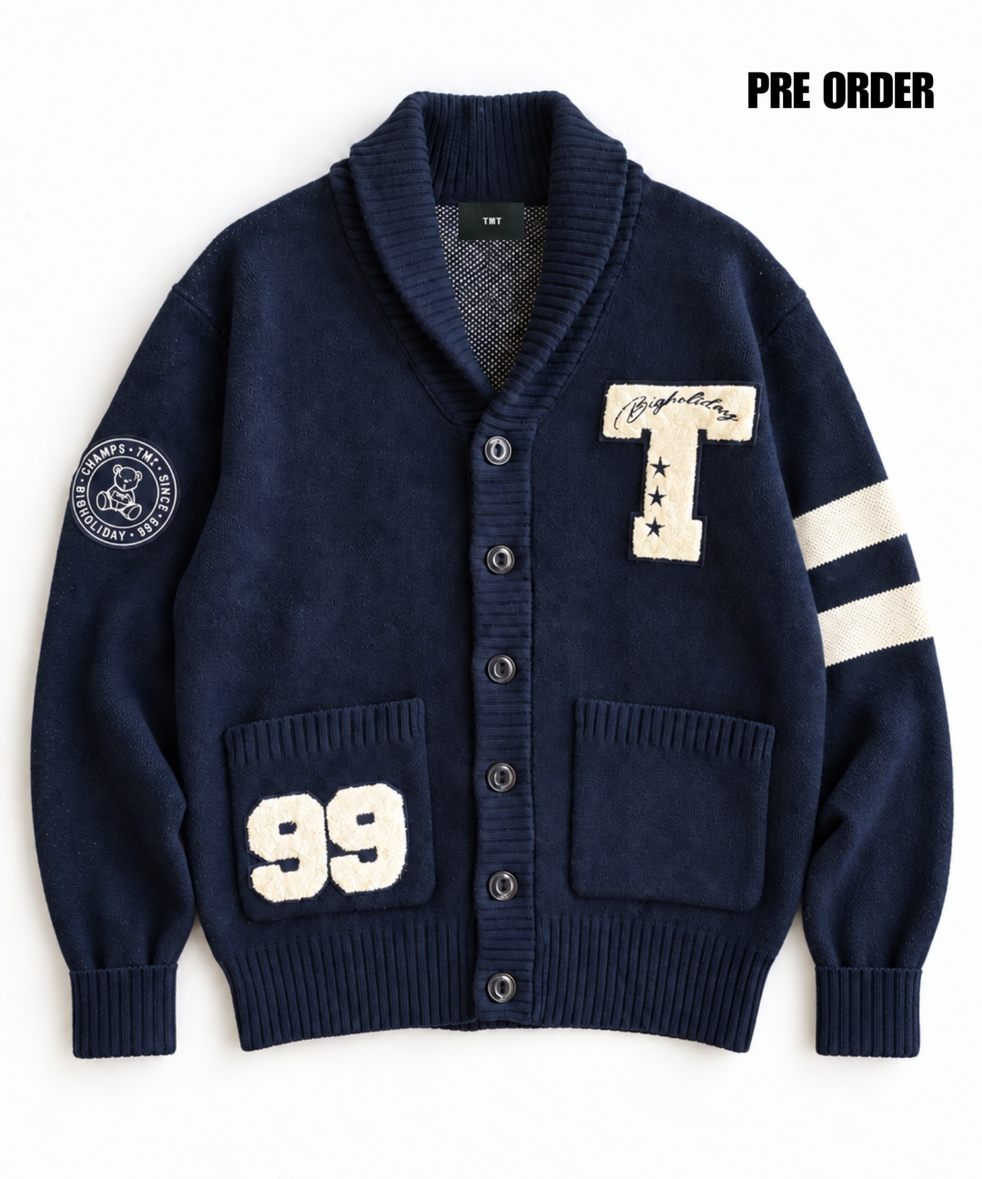 【11月下旬発送予定】KNIT CARDIGAN（COLLEGE）
