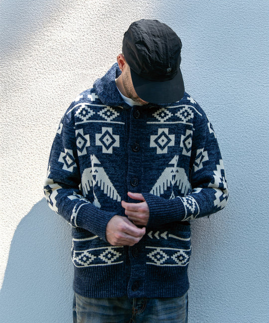 【11月下旬発送】EAGLE KNIT CARDIGAN