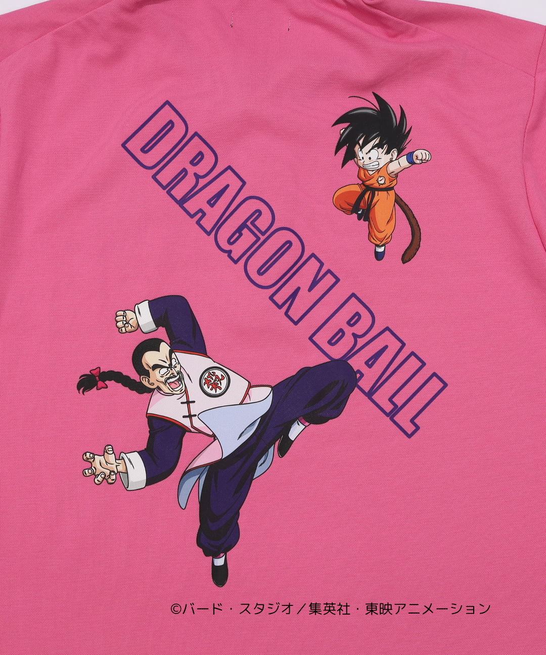【TMT×DRAGON BALL】  ポロシャツ（桃白白＆悟空）