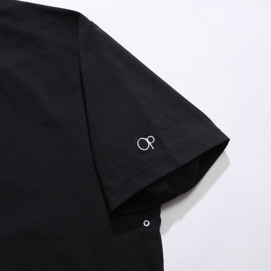 【4月上旬発送予定】【TMT×OceanPacific】 PEARTEX MOCK-NECK SHIRT／BLACK