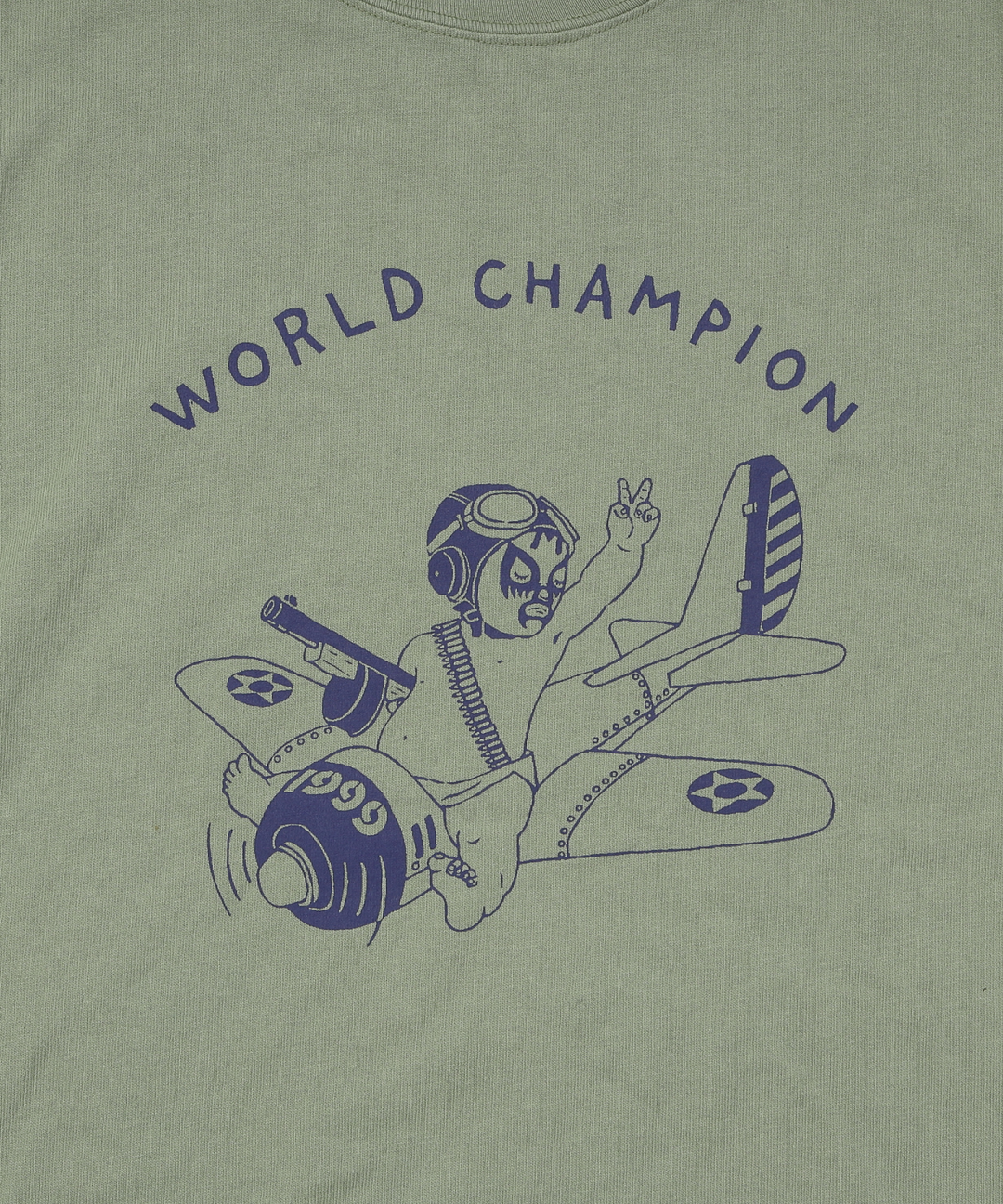 【5月下旬発送予定】DRY COTTON JERSEY S/S TEE (AIR PLANE)