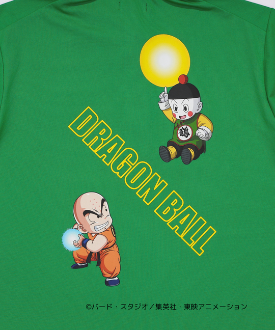 【TMT×DRAGON BALL】  ポロシャツ（餃子＆クリリン）