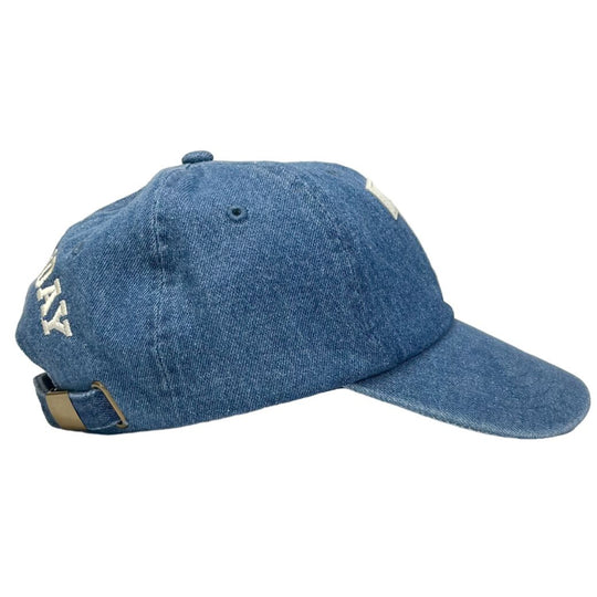 BASEBALL COTTON DENIM TWILL CAP / INDIGO