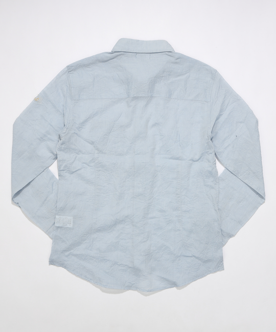 WASHER COTTON LINEN SHIRT