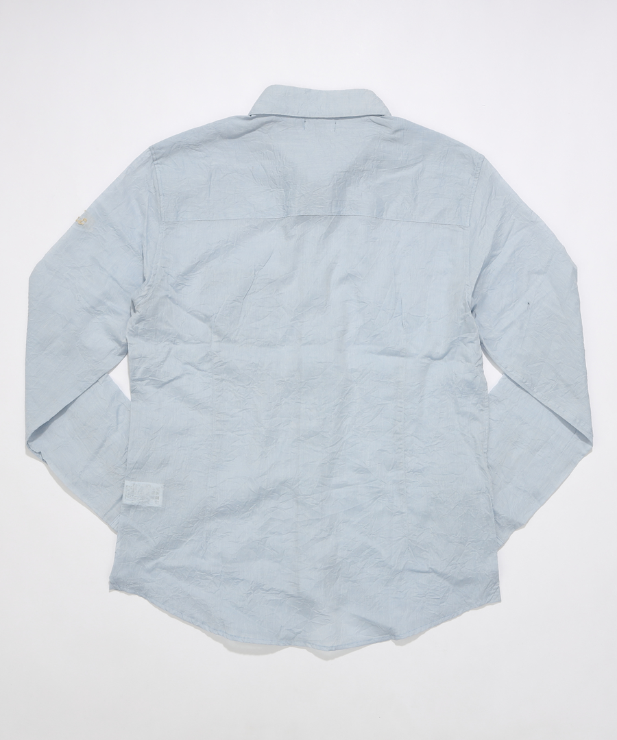 WASHER COTTON LINEN SHIRT