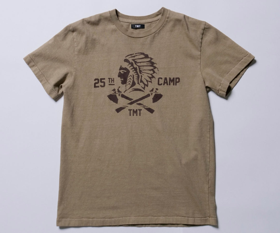 DRY COTTON JERSEY S/STEE(INDIAN HEAD) / KHAKI