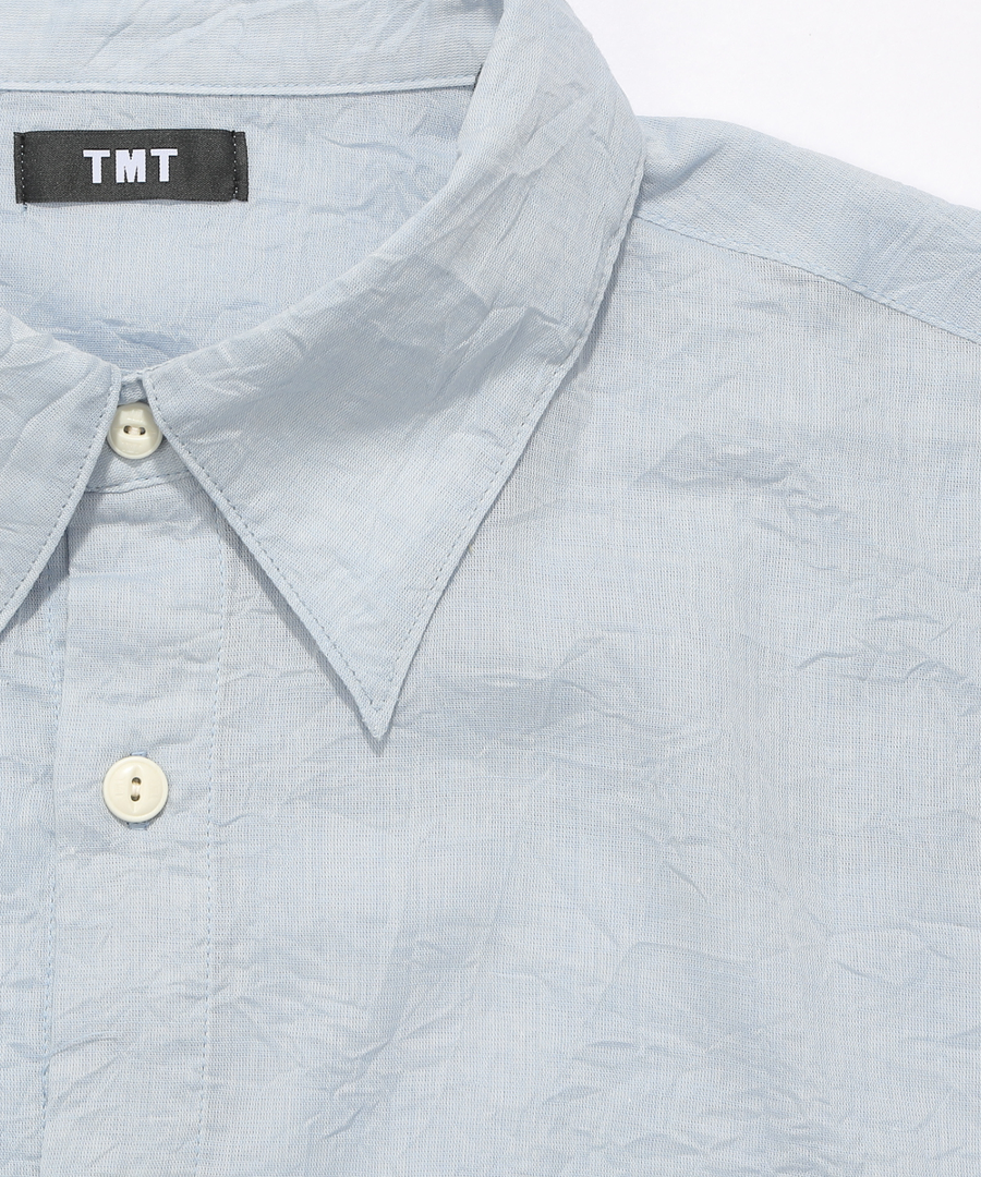 WASHER COTTON LINEN SHIRT