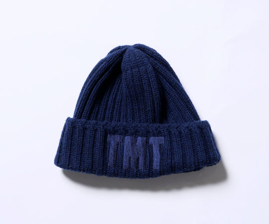 【10月下旬より発送】WOOL LOGO BEANIE ／ NAVY