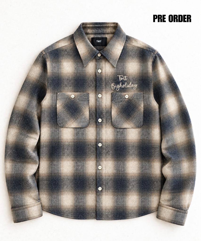 11月下旬発送予定】TWILL OMBRE CHECK SHIRTS – TMT OFFICIAL ONLINE STORE