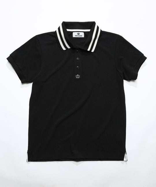 RE:DRY CLASSIC POLO SHIRTS / BLACK