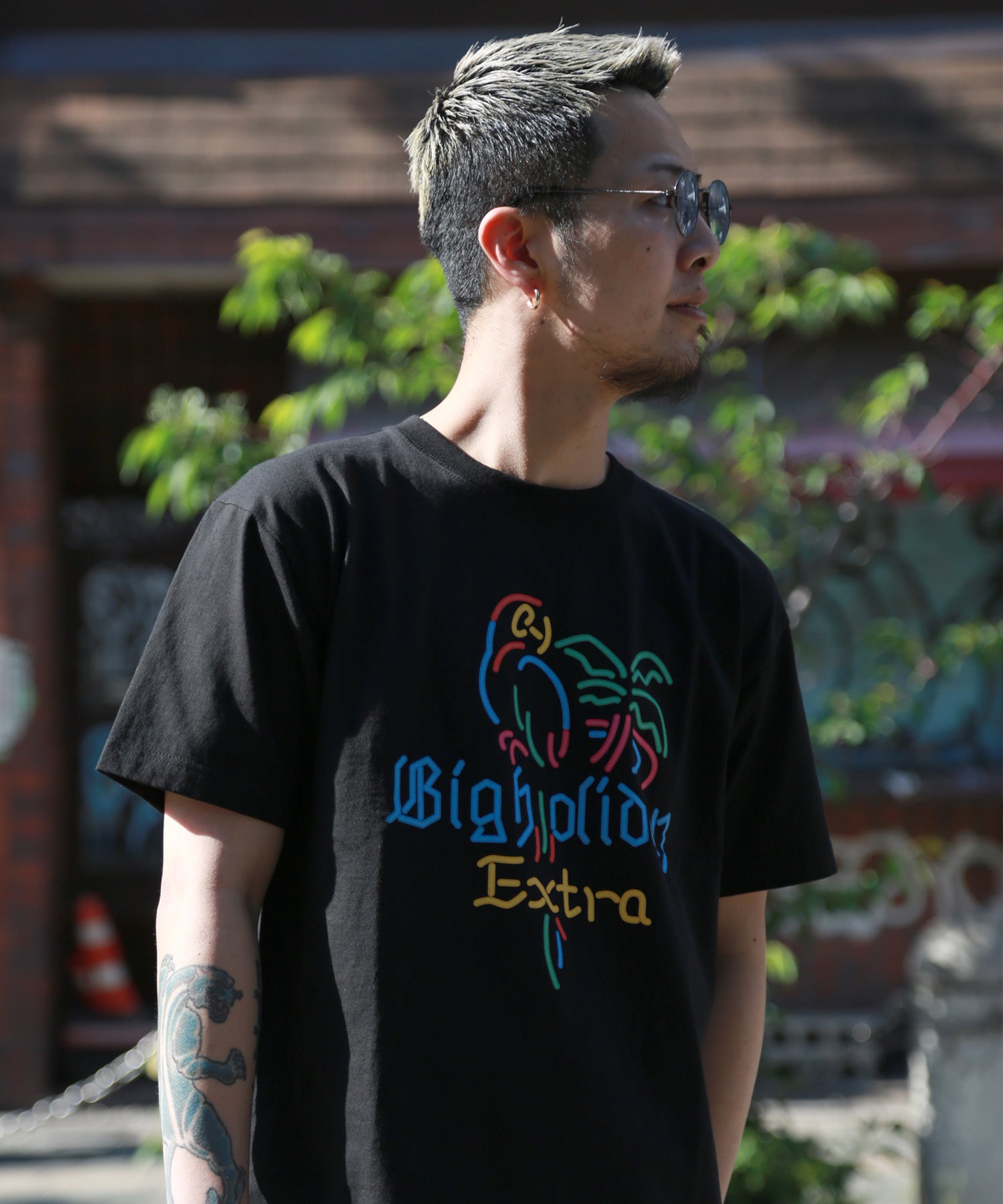 HEAVY JERSEY S/SL TEE(BIGHOLIDAY EXTRA) / BLACK – TMT OFFICIAL
