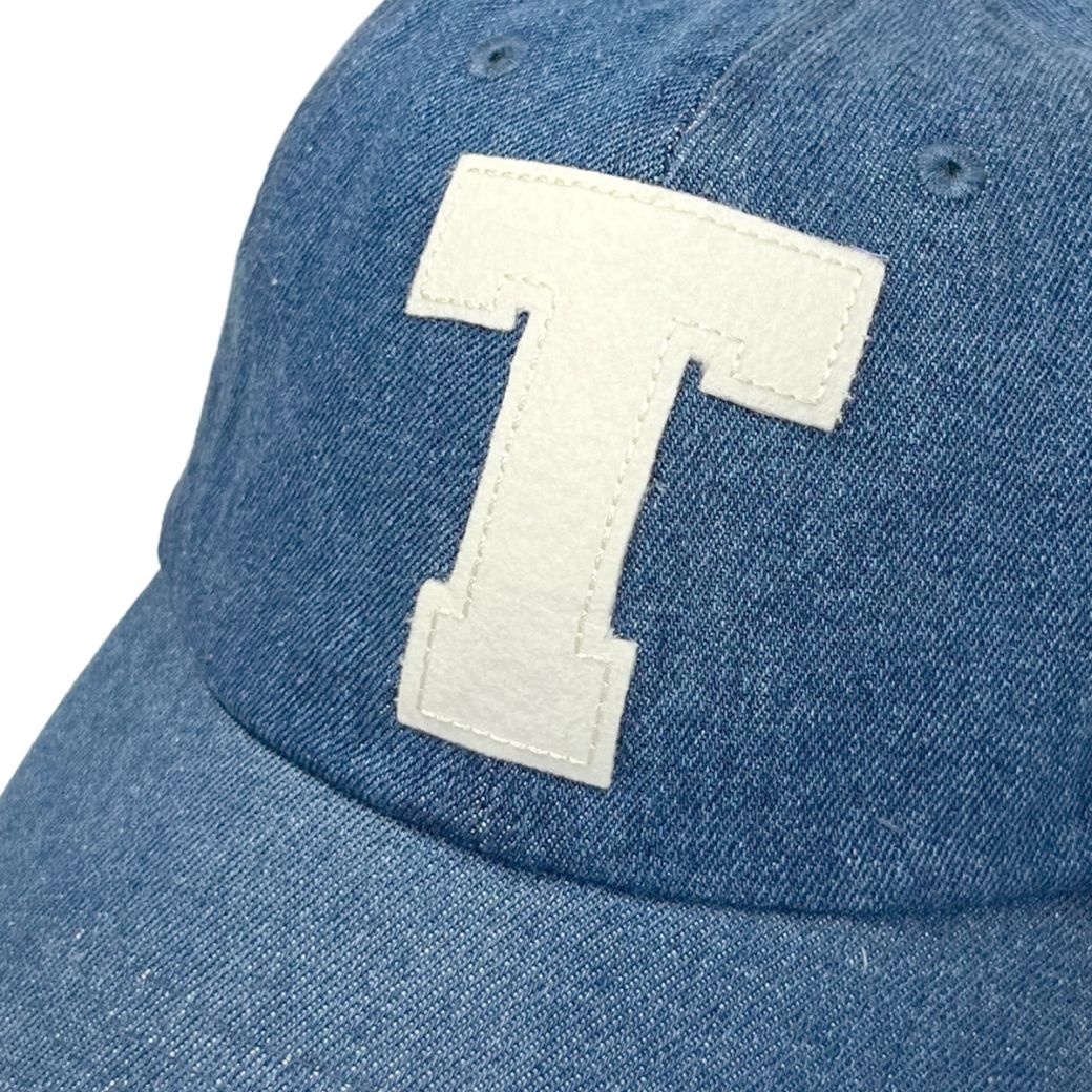 BASEBALL COTTON DENIM TWILL CAP / INDIGO