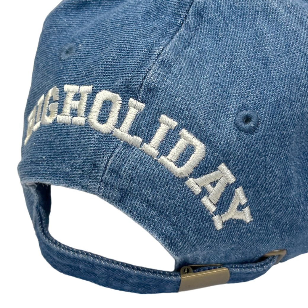 BASEBALL COTTON DENIM TWILL CAP / INDIGO