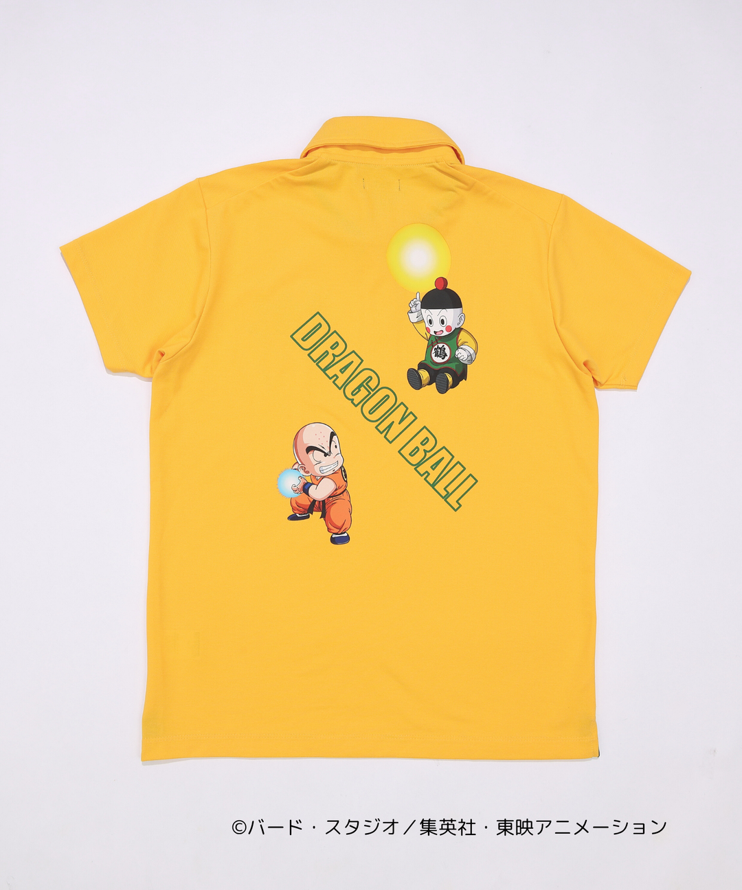 【TMT×DRAGON BALL】  ポロシャツ（餃子＆クリリン）