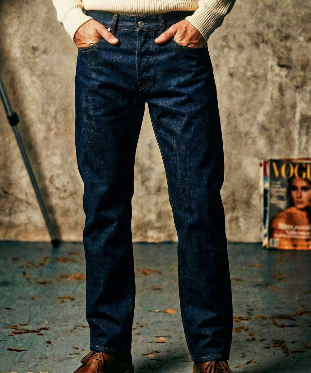 【HQ DENIM】 5P TAPERED (TYPE 501 XX)