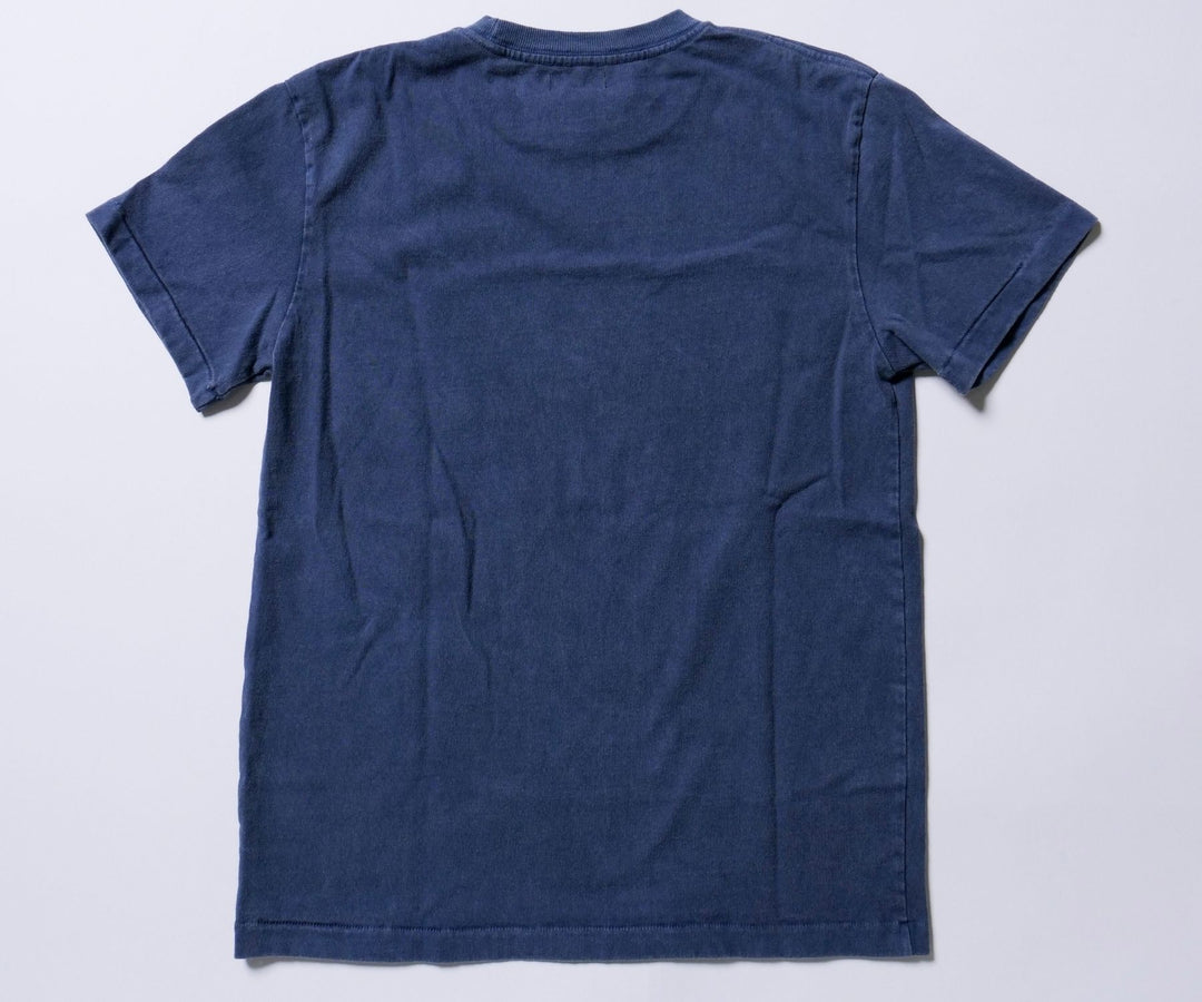 DRY COTTON JERSEY S/STEE(INDIAN HEAD) / NAVY