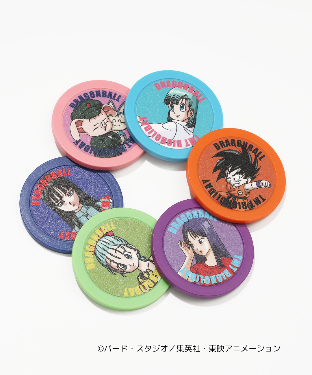 【TMT×DRAGON BALL】コイン型ボールマーカー