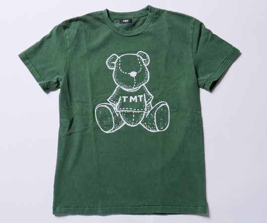 DRY COTTON JERSEY S/STEE(BEAR) /GREEN