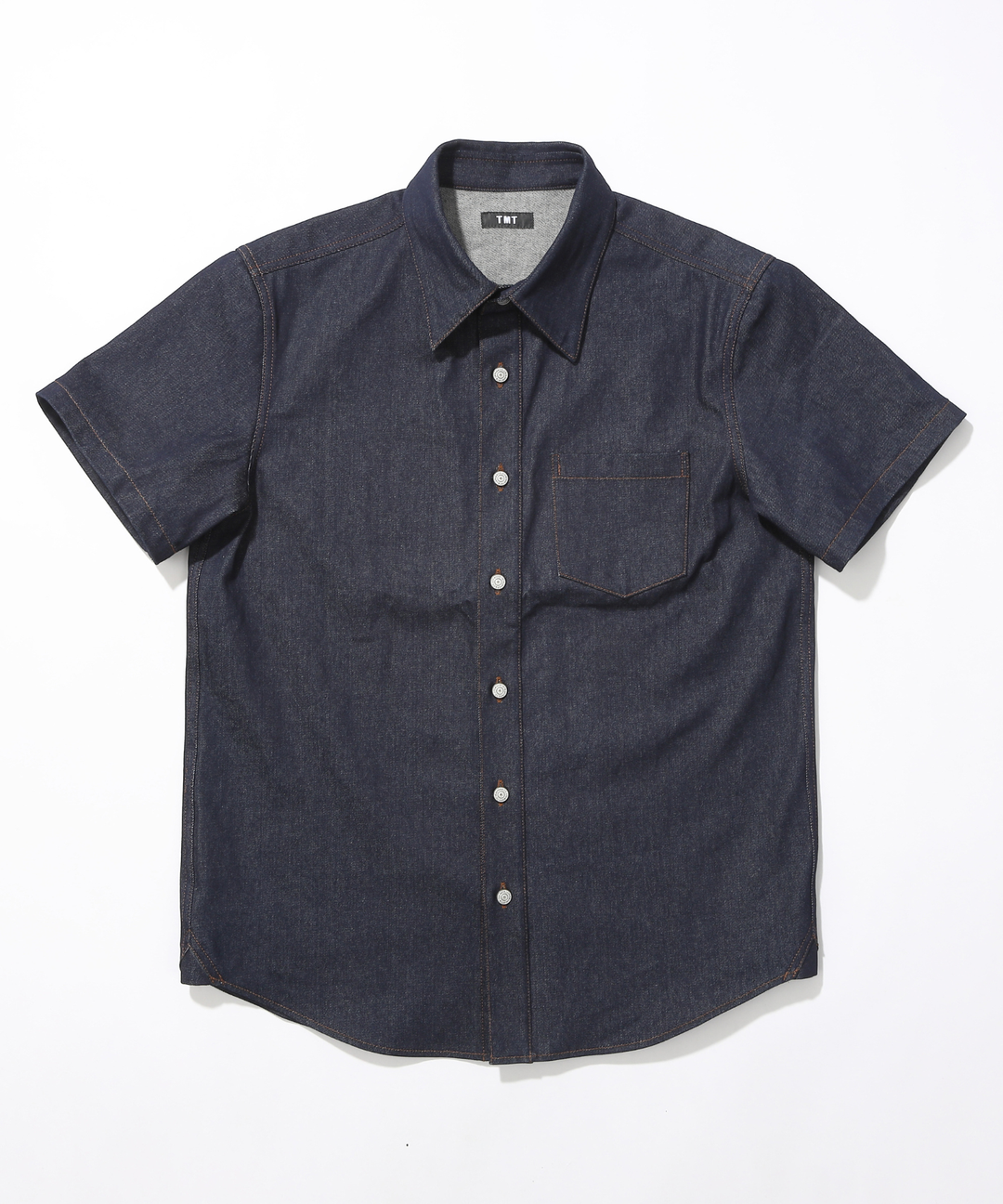 【7月下旬発送予定】DENIM SHORT SLEEVE SHIRTS（ONE WASH）