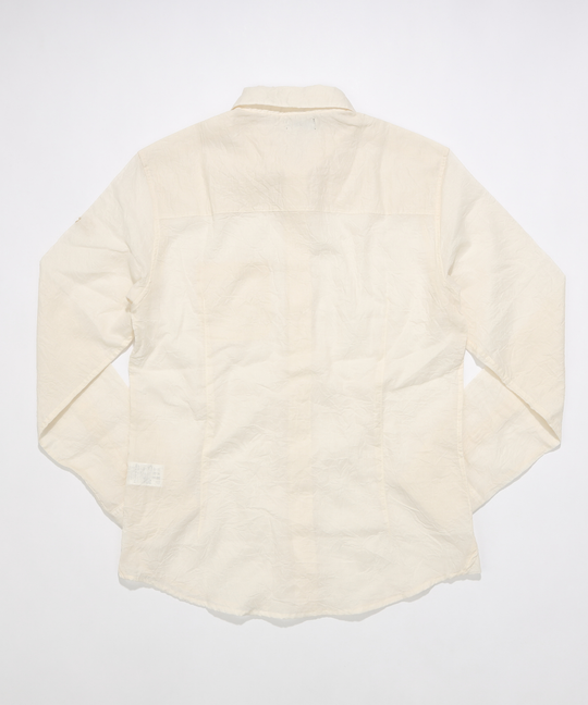 WASHER COTTON LINEN SHIRT