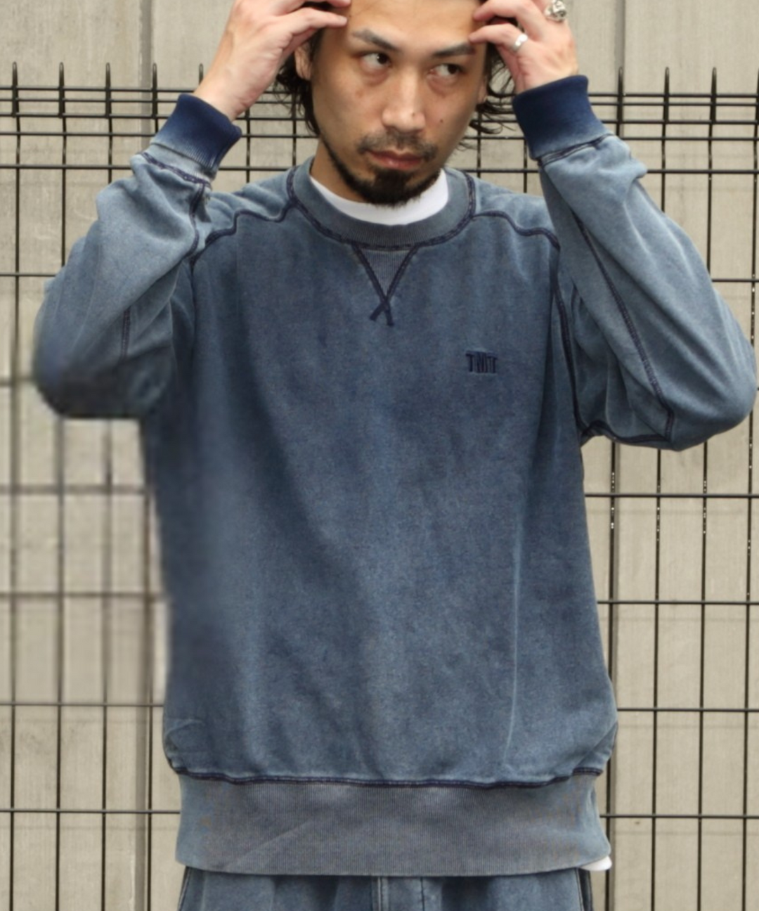 【9月下旬発送】PULL OVER SWEAT（INDIGO）