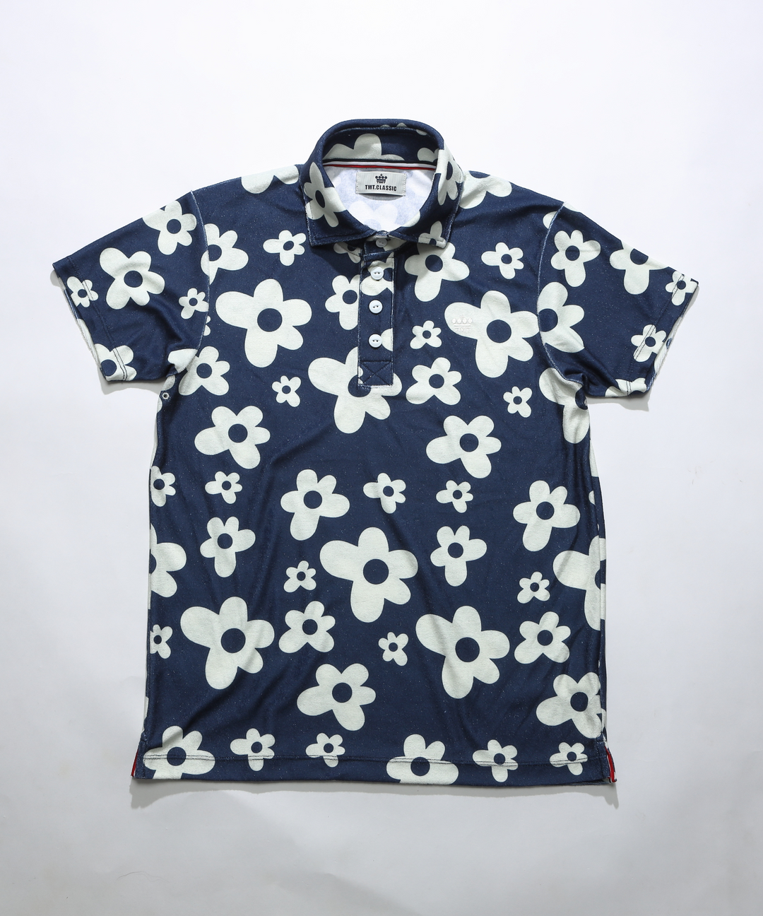 DRY PILE FLOWER POLO SHIRTS