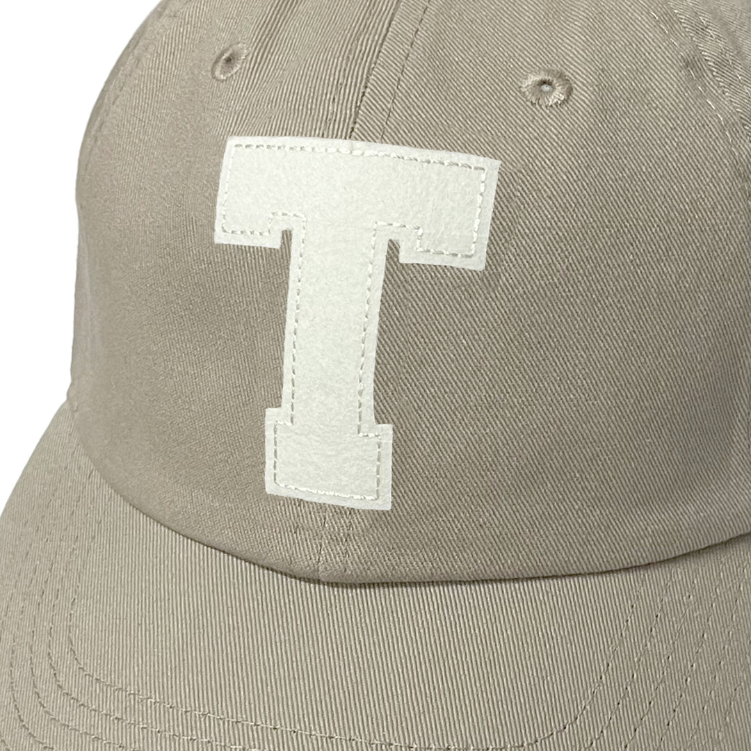 BASEBALL COTTON TWILL CAP / BEIGE