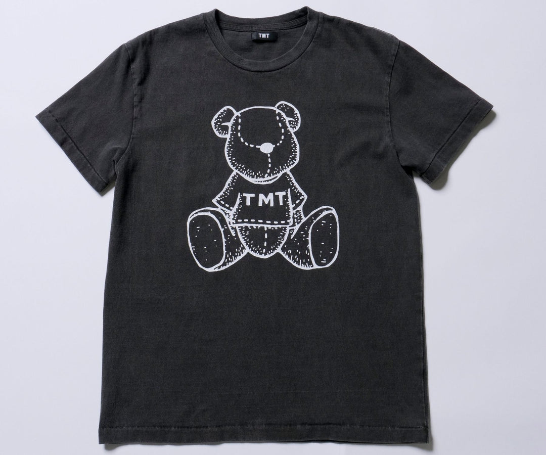 DRY COTTON JERSEY S/STEE(BEAR) /BLACK