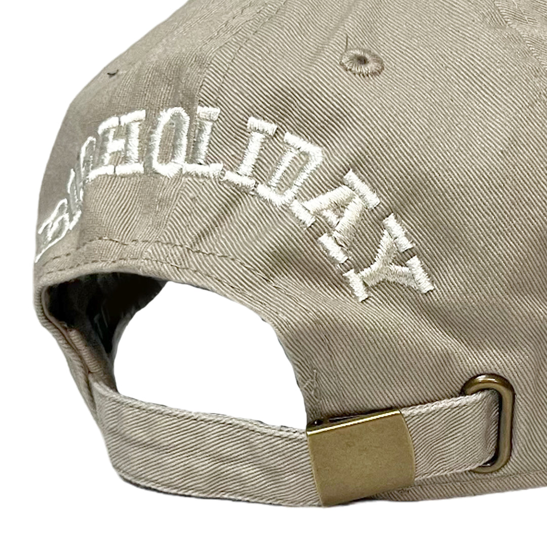 BASEBALL COTTON TWILL CAP / BEIGE