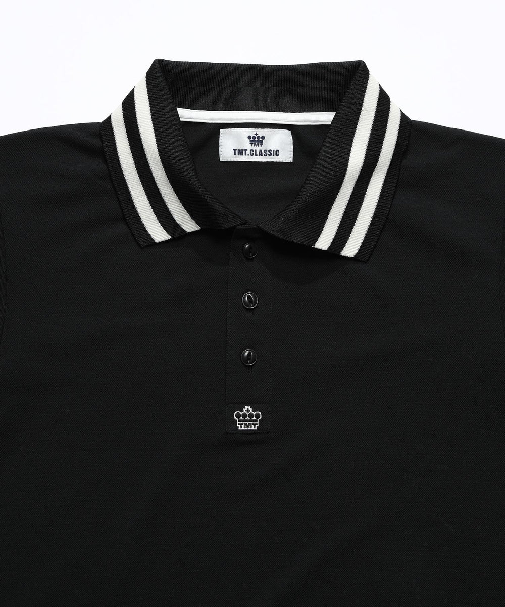 RE:DRY CLASSIC POLO SHIRTS / BLACK