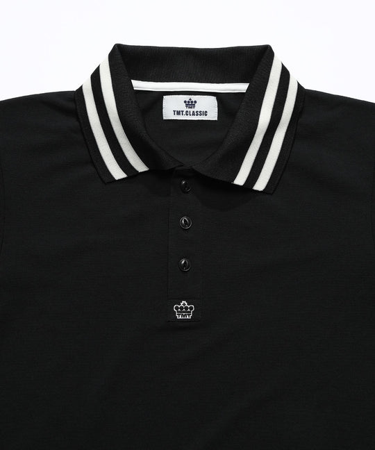 RE:DRY CLASSIC POLO SHIRTS / BLACK