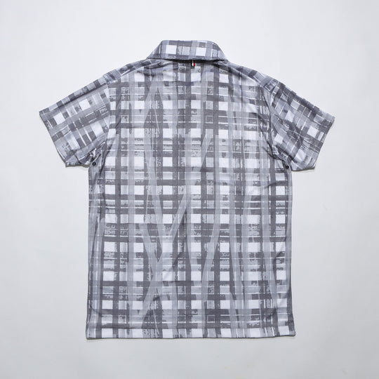 DRY PILE CHECK POLO SHIRTS