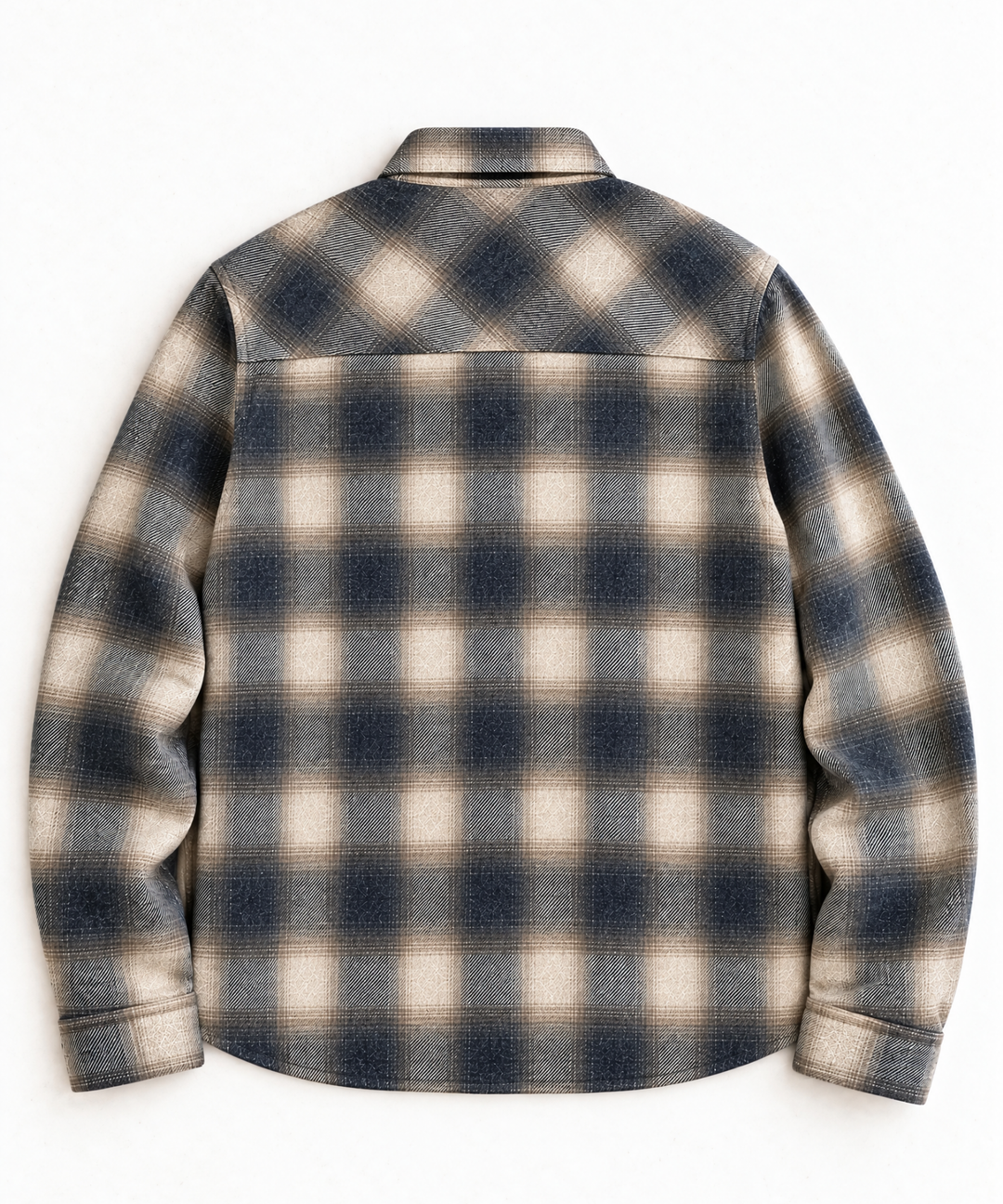 【11月下旬発送予定】TWILL OMBRE CHECK SHIRTS