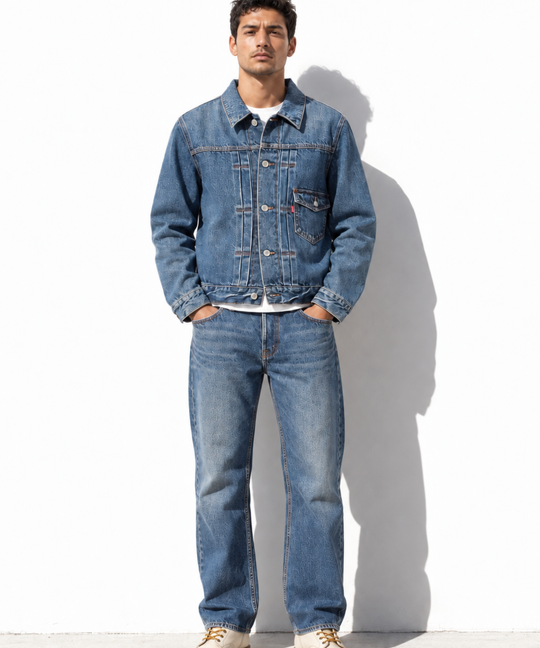 【11月中旬発送予定】SELVEDGE DENIM TRUCKER JACKET
