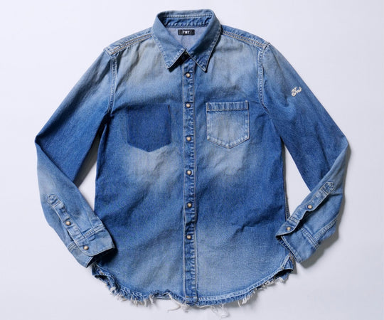 10oz DENIM SHIRTS（GRUNGE）