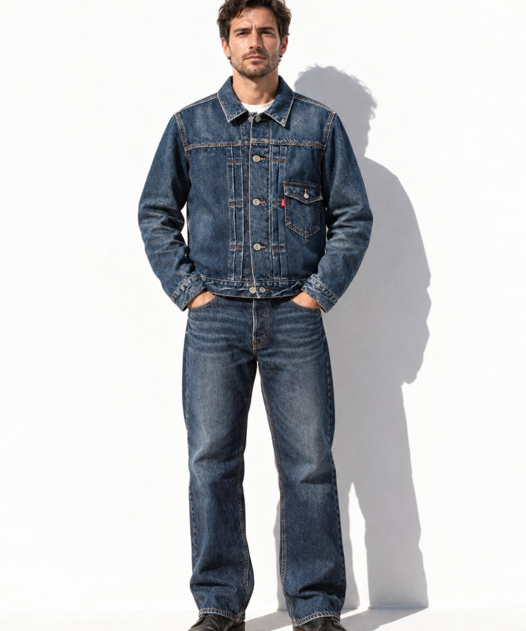 【11月中旬発送予定】SELVEDGE DENIM TRUCKER JACKET