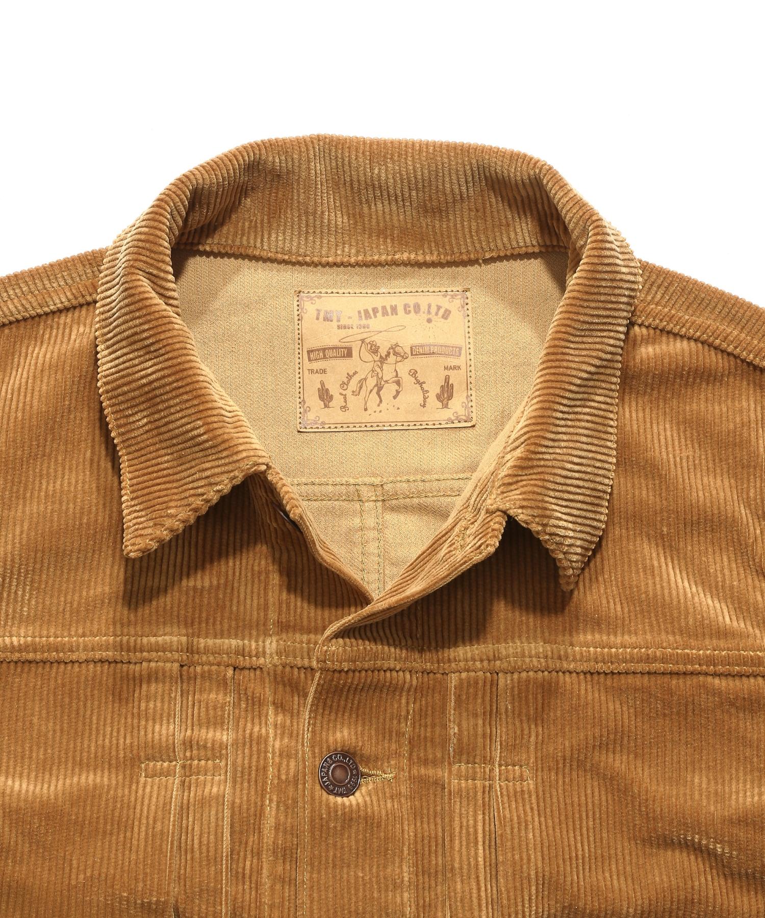 【希少/Lサイズ】TMT コーデュロイ 西海岸スタイル ジャケット ベージュ CORDUROY JACKET（1st type） – TMT OFFICIAL ONLINE STORE