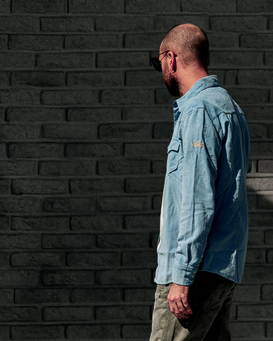 コーデュロイウエスタンシャツ