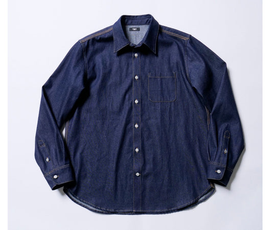 12oz DENIM WIDE SHIRTS