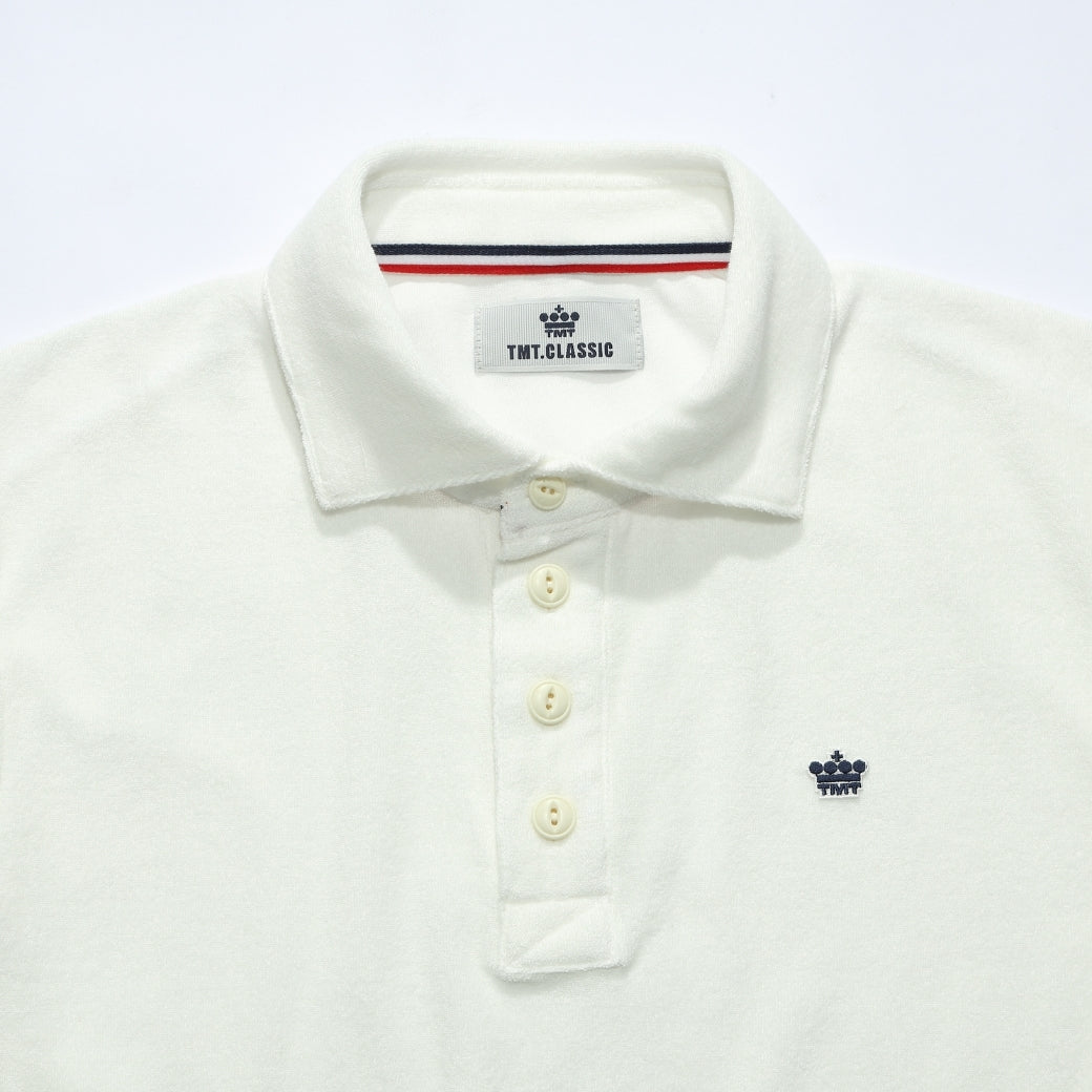 ソフトパイル ポロシャツ／WHITE – TMT OFFICIAL ONLINE STORE