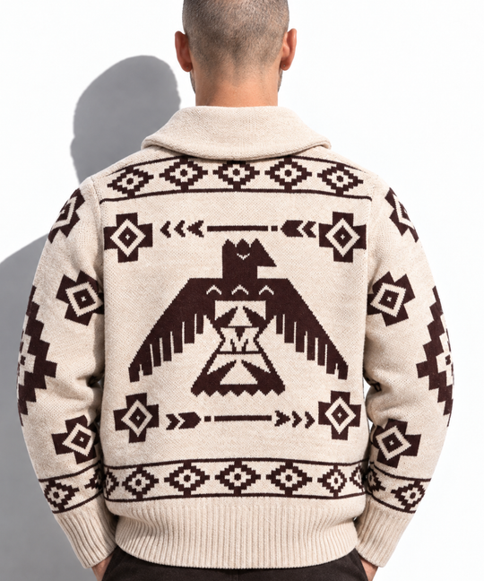 【10月下旬発送】EAGLE KNIT CARDIGAN